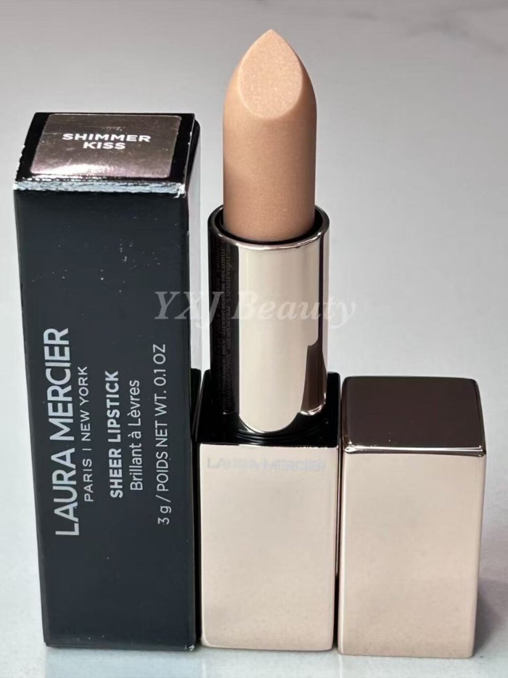 New Laura Mercier Sheer Lipstick~Shimmer Kiss~Full size 3g/0.12 oz~Discontinued